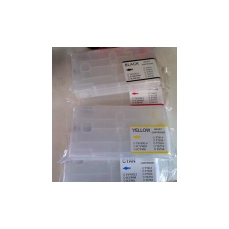 Cyan Vacío XXML con chip  compatible Epson T7012-XXL 