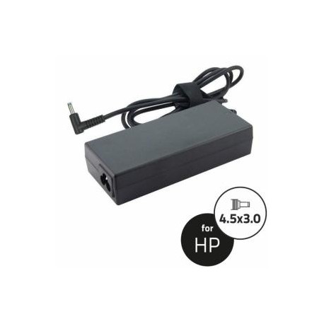Notebook Adapter HP 19.5V 90W 4.62A 4.5x3.0+pin(90angle,blu)