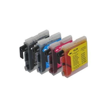 38ML Brother Comp LC51 LC970 LC1000 CYAN Alta Capacidad
