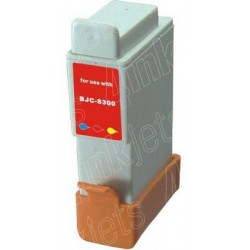 Compatible  BJC 2000/2010/i250/i350-Negro BCI-21C/BCI-24C