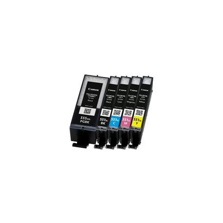 11ML Com para Canon Pixma IP7250,MG5450,MG6350CLI-551XLBK.